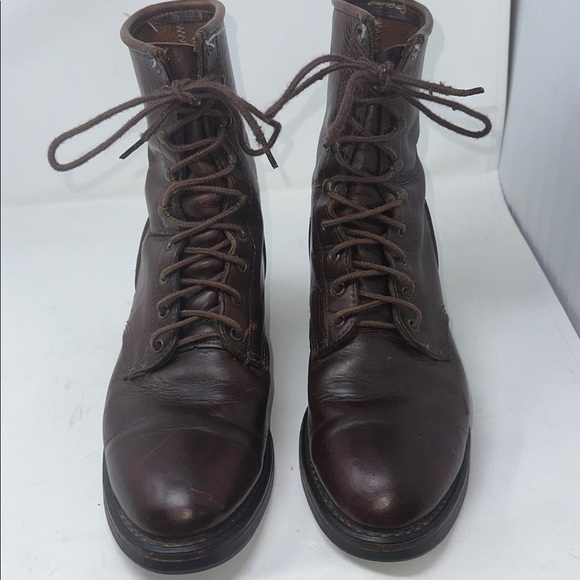 Roper style work boots. Size 11 D. - Picture 2 of 7